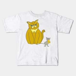 Cat and mouse Kids T-Shirt